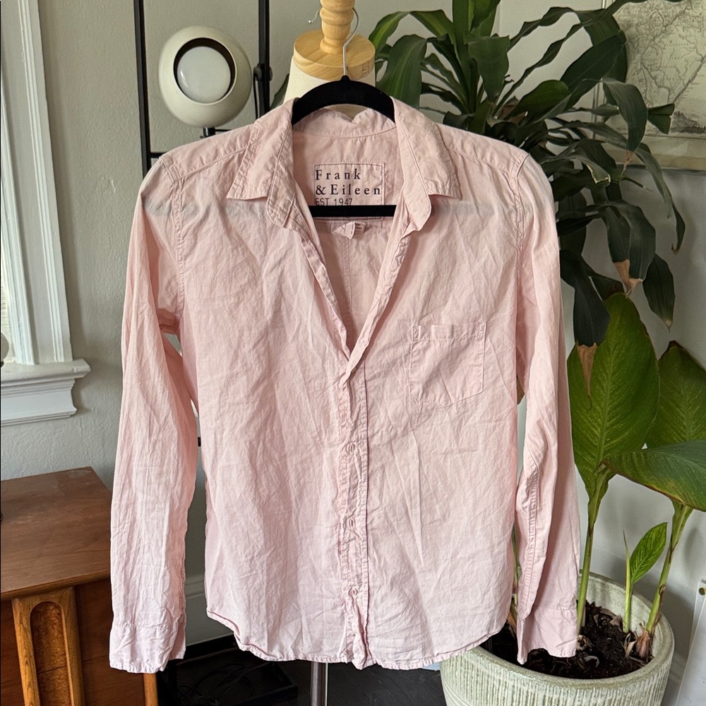 Frank & Eileen Barry shirt pale Pink